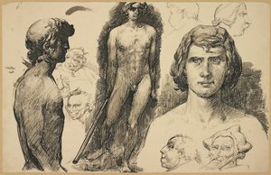 Életképek és karikatúrák, 1892